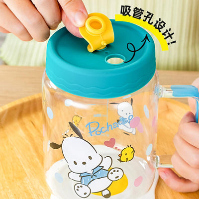 pochacco-glass-cup-with-straw-hole-design