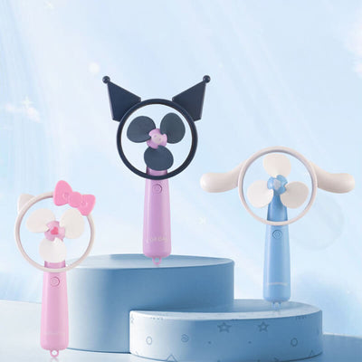 sanrio-character-ears-inspired-handheld-fans-with-neck-strap