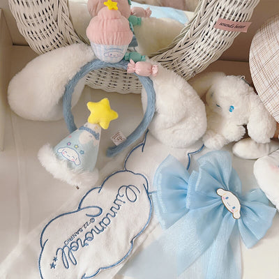 sanrio-cinnamoroll-birthday-party-hat-hair-clip-and-headband-and-ribbon-collections