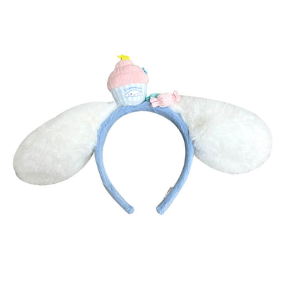 sanrio-cinnamoroll-birthday-party-headband-with-long-fluffy-ears-and-cupcake-candies