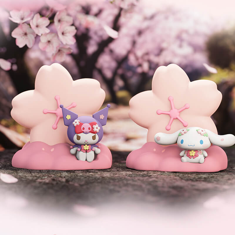 Sanrio Sakura Shaped Cinnamoroll Kuromi Night Light – KawaiiEnvy