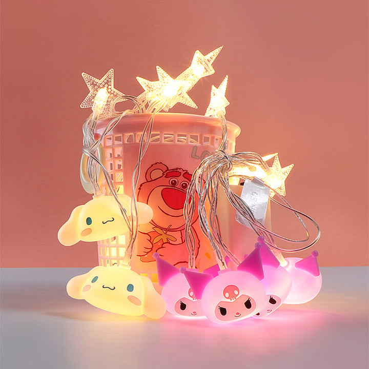 Gentle Starry Series Cinnamoroll Kuromi Wishing Star String Lights