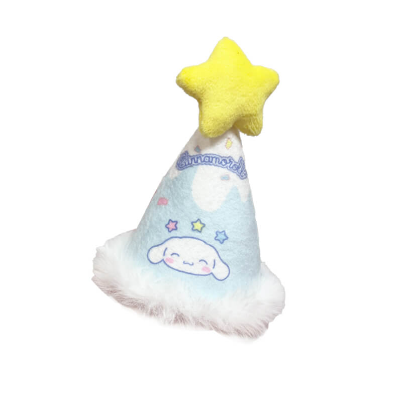 sanrio-kawaii-cute-cinnamoroll-birthday-party-hat-hair-clip