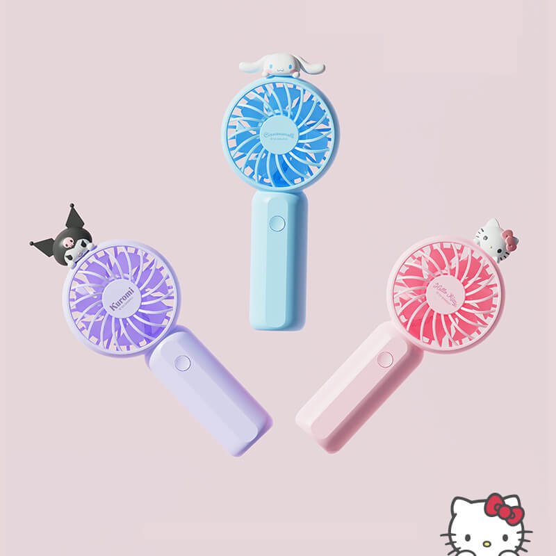 sanrio-kuromi-cinnamoroll-hello-kitty-handheld-mini-fan