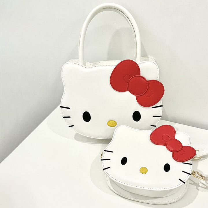 Hello Kitty Die-cut Face PU Bag – KawaiiEnvy