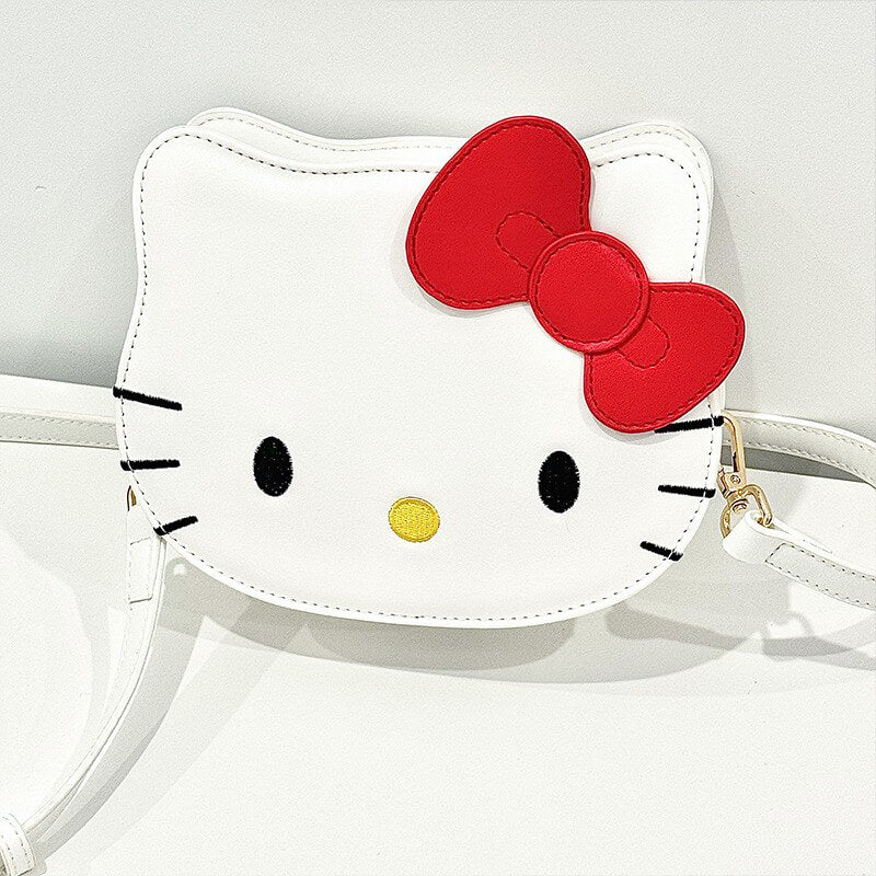 Hello Kitty Die-cut Face PU Bag – KawaiiEnvy