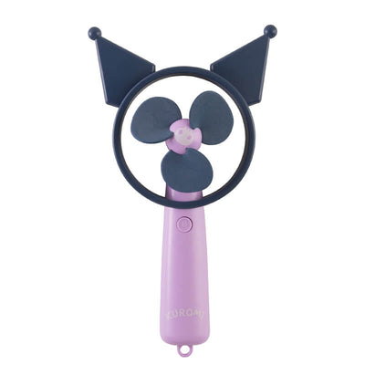 sanrio-license-kuromi-ears-inspired-handy-fan-black-purple
