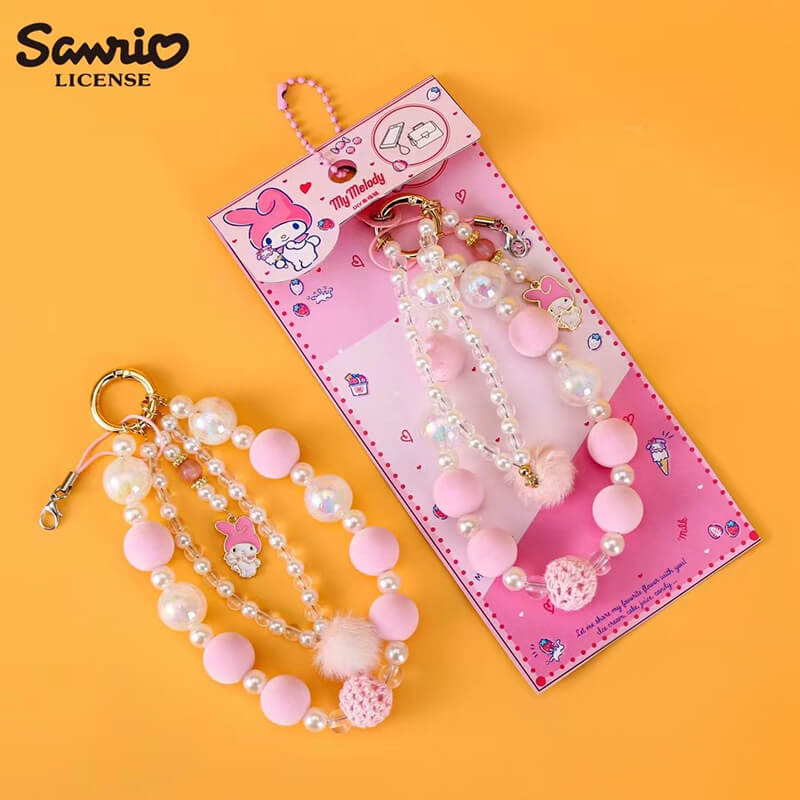 Sanrio Kawaii Aesthetic DIY Beaded Phone Strap – KawaiiEnvy