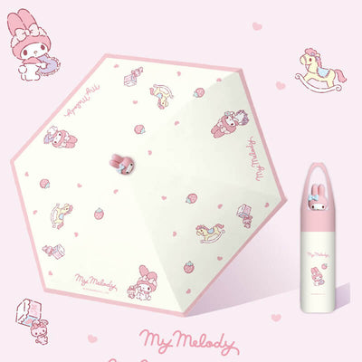 sanrio-license-my-melody-doll-uv-protection-umbrella-heart-and-strawberry-pattern-in-white