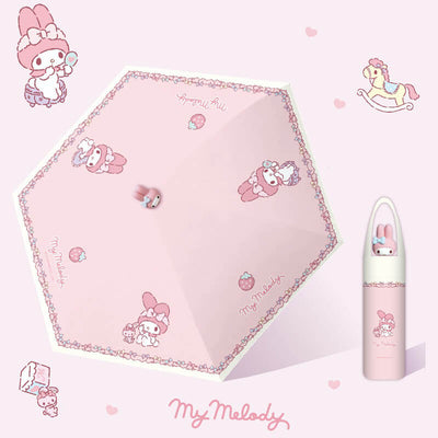 sanrio-license-my-melody-doll-uv-protection-umbrella-strawberry-pattern-in-pink