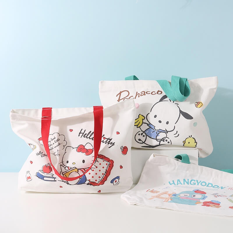 Sanrio Hangyodon Canvas deals Tote Bag