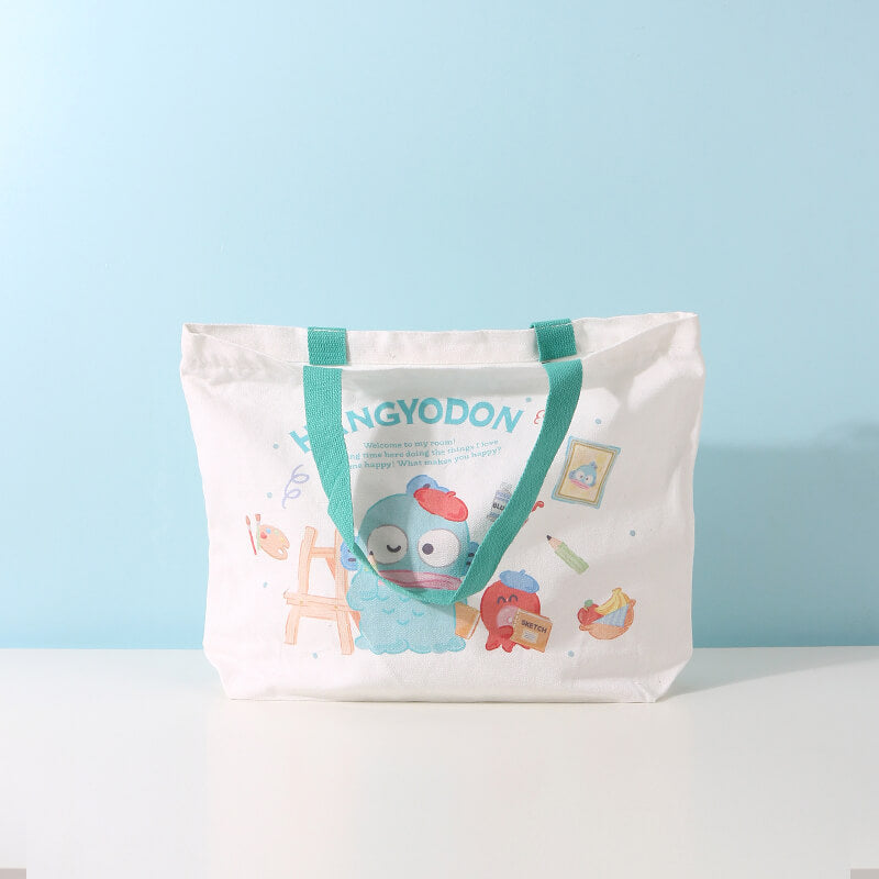 Sanrio Hangyodon Canvas outlet Tote Bag