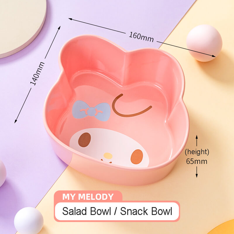 sanrio-licensed-die-cut-my-melody-face-ceramic-snack-bowl