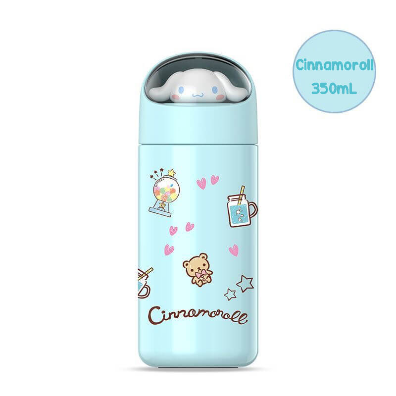 Sanrio Space Capsule Doll Thermos Drink Bottle Cinnamoroll 350ml