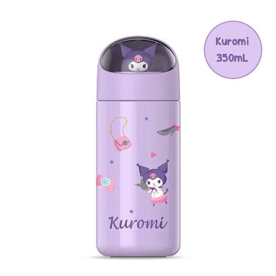 sanrio-licensed-space-capsule-doll-design-kuromi-thermos-drink-bottle-350ml-purple