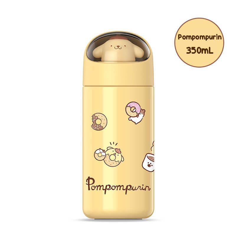 Sanrio Space Capsule Doll Thermos Drink Bottle pompompurin 350ml