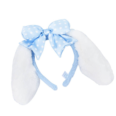 sanrio-licensed-white-cinnamoroll-ears-lolita-kc-headband-with-blue-polka-dot-bowknot
