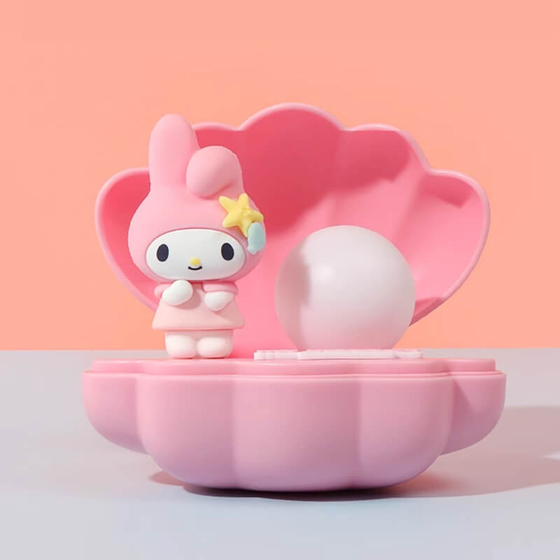 San Rio Ds Shell Sanrio Ocean Treasure Series ClamShell Pearl Night Light – KawaiiEnvy
