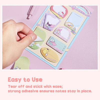 sanrio-sticky-notes-set-which-is-easy-to-use-and-with-strong-adhesive