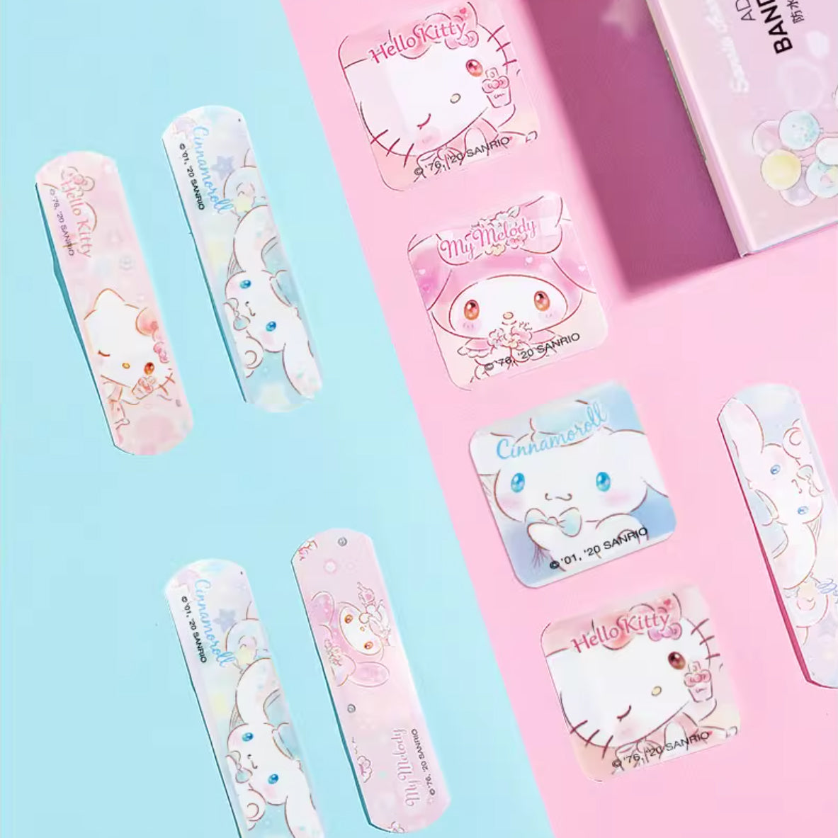 sanrio-waterproof-bandages-hellokitty-cinnamoroll-characters