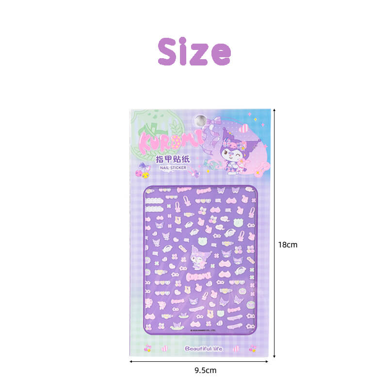 size-measurement-of-sanrio-authorized-kuromi-nail-sticker-decals