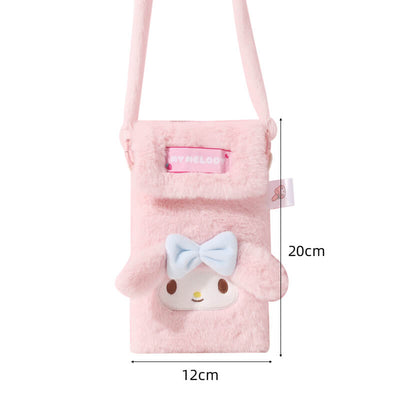 size-of-3d-my-melody-ears-plush-phone-crossbody-pouch