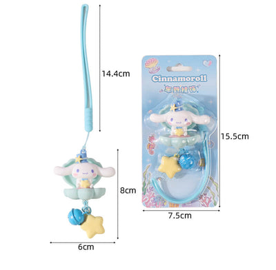 size-of-the-cinnamoroll-shell-bell-hanging-ornament