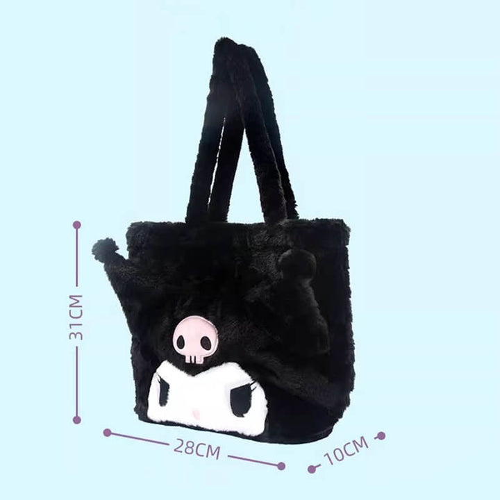 Kuromi discount face tote bag