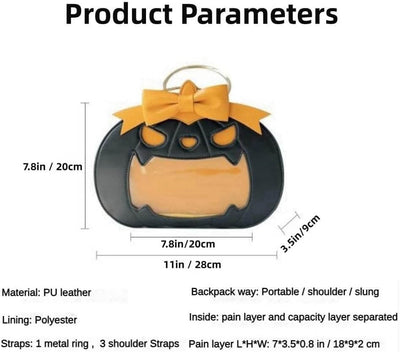 size parameters of the pumpkin bag