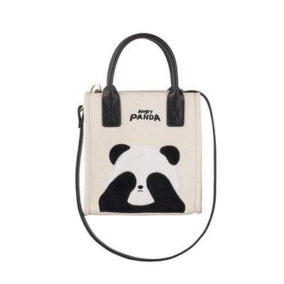 Fluffy Panda Shoulder Bag