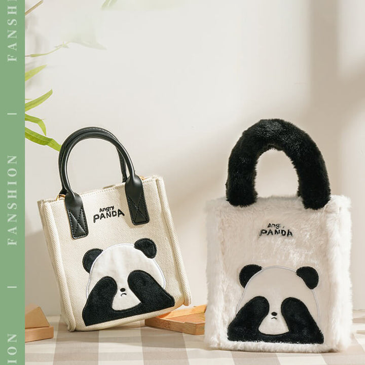 Mini Panda Tote Bag - Cute and Cozy For Everyday Use – KawaiiEnvy