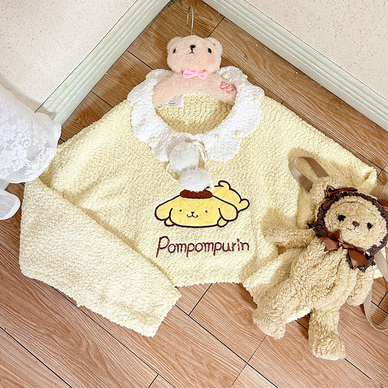 top-view-of-yellow-pompompurin-crop-top