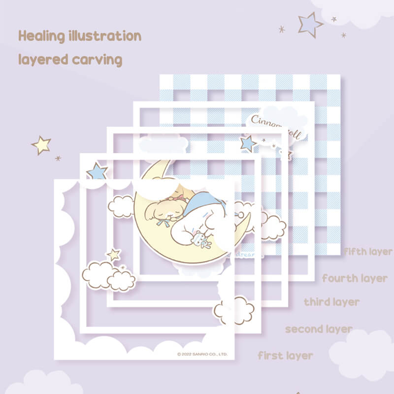 5-layers-paper-carving-design-with-healing-illustration-cinnamoroll