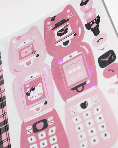 Beloved-Call-Deco-Stickers-Pink-Details