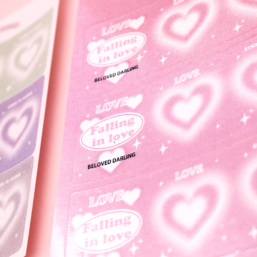 Beloved-Darling-Heart-Deco-Stickers