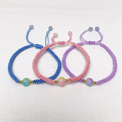 Boho-Beaded-Macrame-Bracelet-Adjustable-Knot-Closure-Crysal-Beads-Bracelet