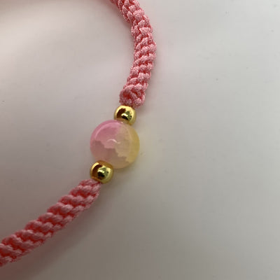 Boho-Gradient-Bead-Macrame-Bracelet-pink-yellow-gradient-bead