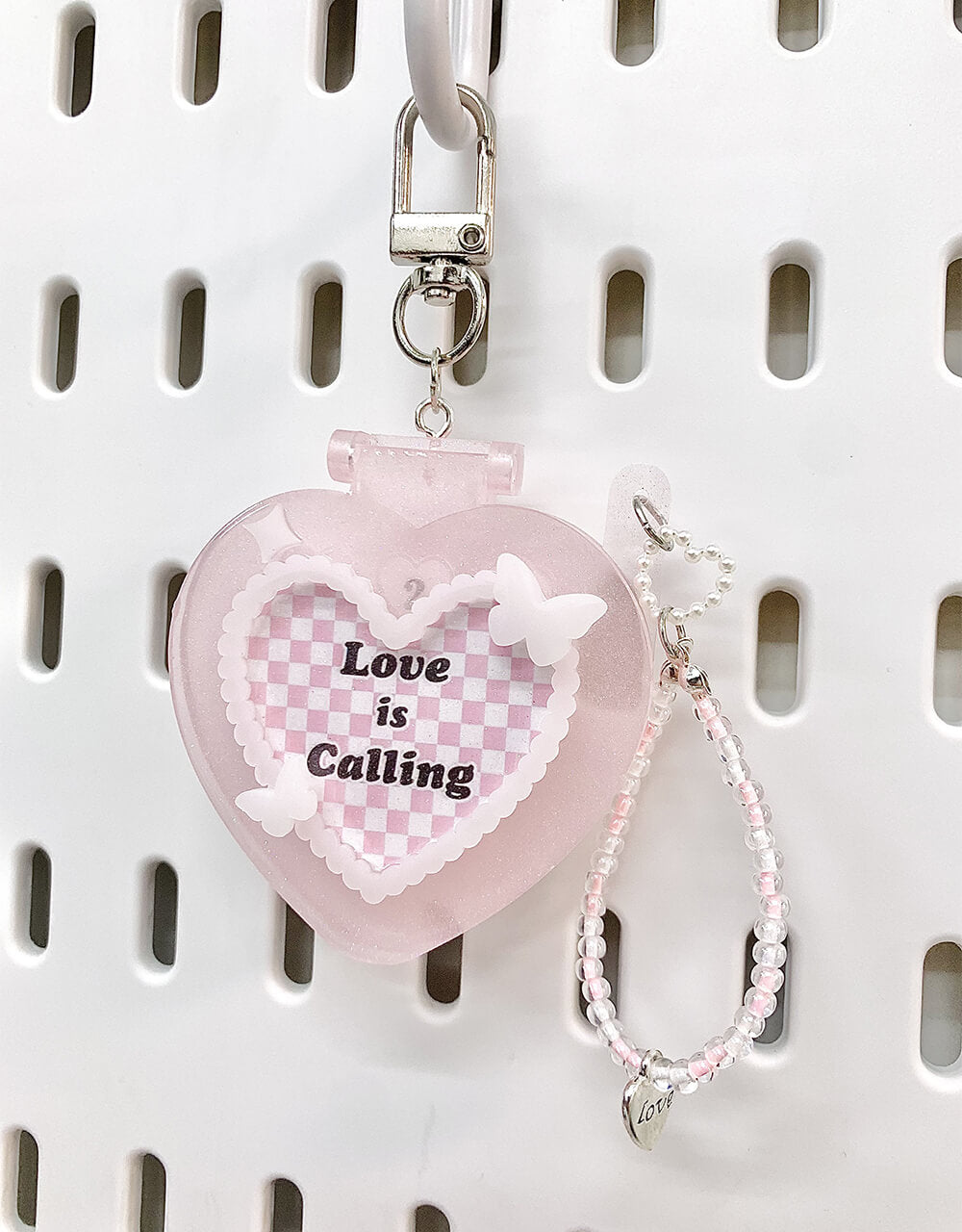 Custom Photos Pink Flip Phone Charm keychain – KawaiiEnvy