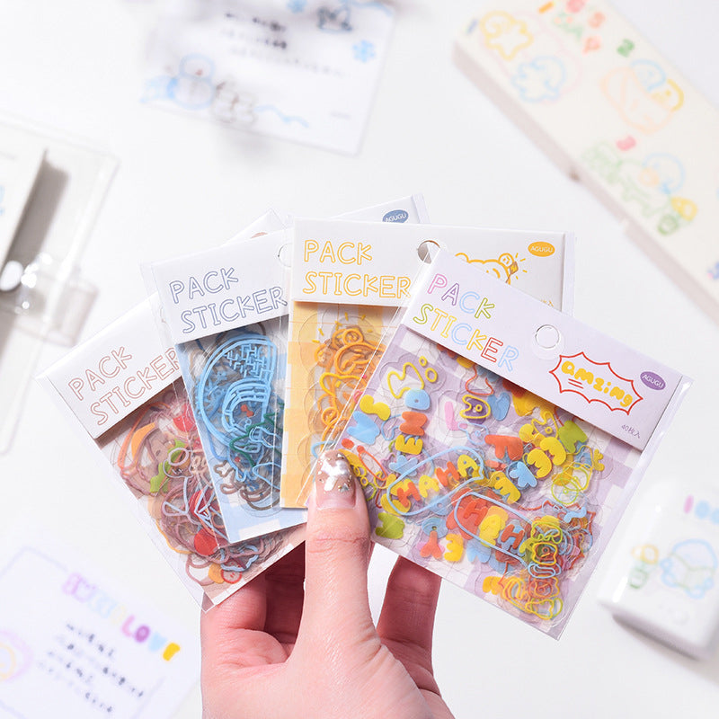 Cute-DIY-Scrapbooking-Pack-Stickers