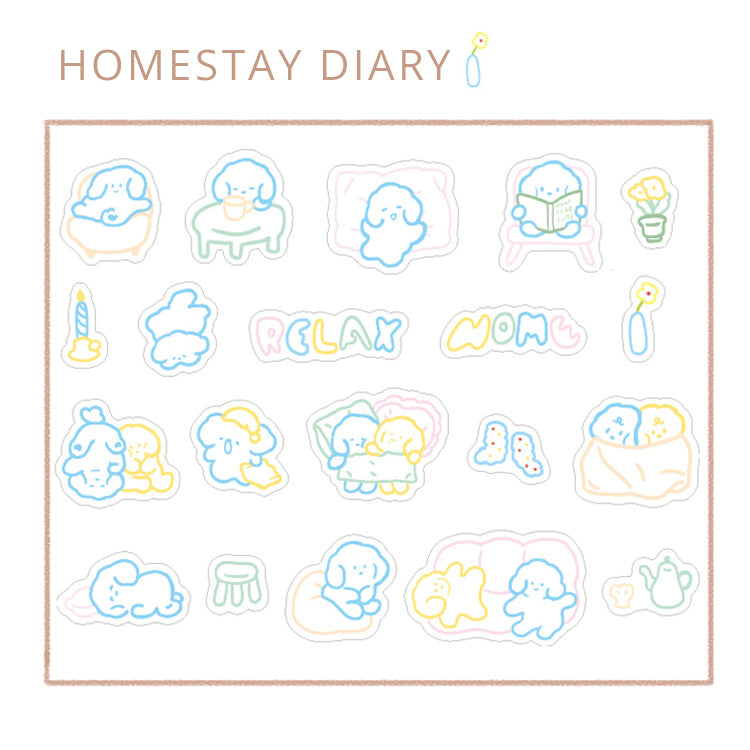 Homestay-Diary-Sticker-Pack