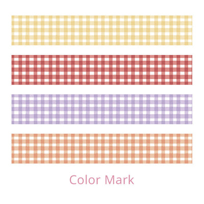 Japanese-Plaid-Series-Washi-Tapes-Color-Mark
