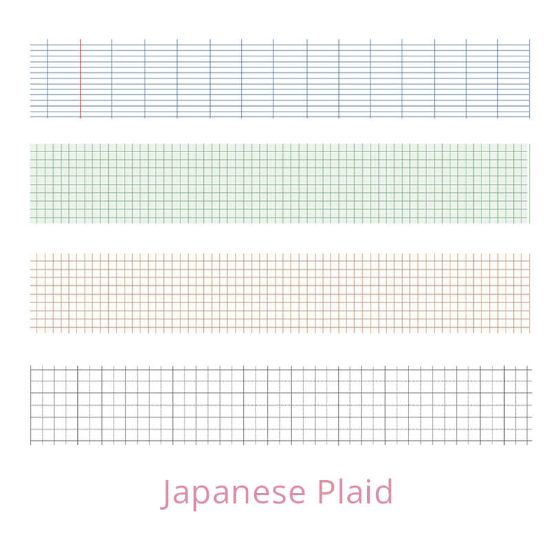 Japanese-Plaid-Series-Washi-Tapes-Japanese-Plaid