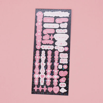Kaomoji-Dreamy-Deco-Stickers-pink
