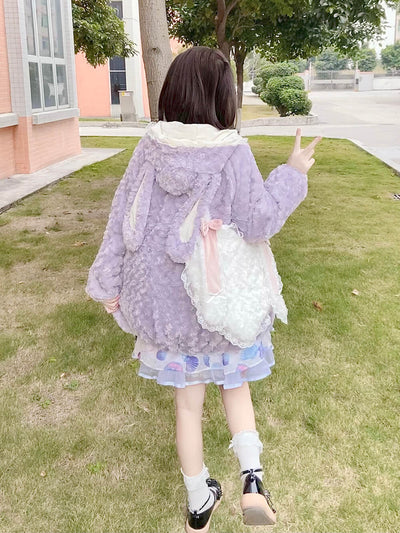 Kawaii Rabbit Fluffy Crossbody Bag