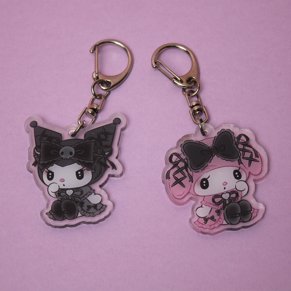 Kuromi My Melody Pendant Kawaiienvy KawaiiEnvy