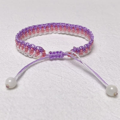 Multicolor-Adjustable-Cord-Friendship-Bracelet-details