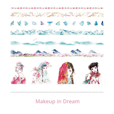 Old-Time-Series-Washi-Masking-Tapes-Makeup-in-Dream