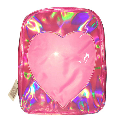Pink-Heart-Laser-Backpack-white-background