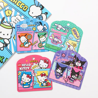 Sanrio-Characters-Comic-Style-Magnetic-Bookmark