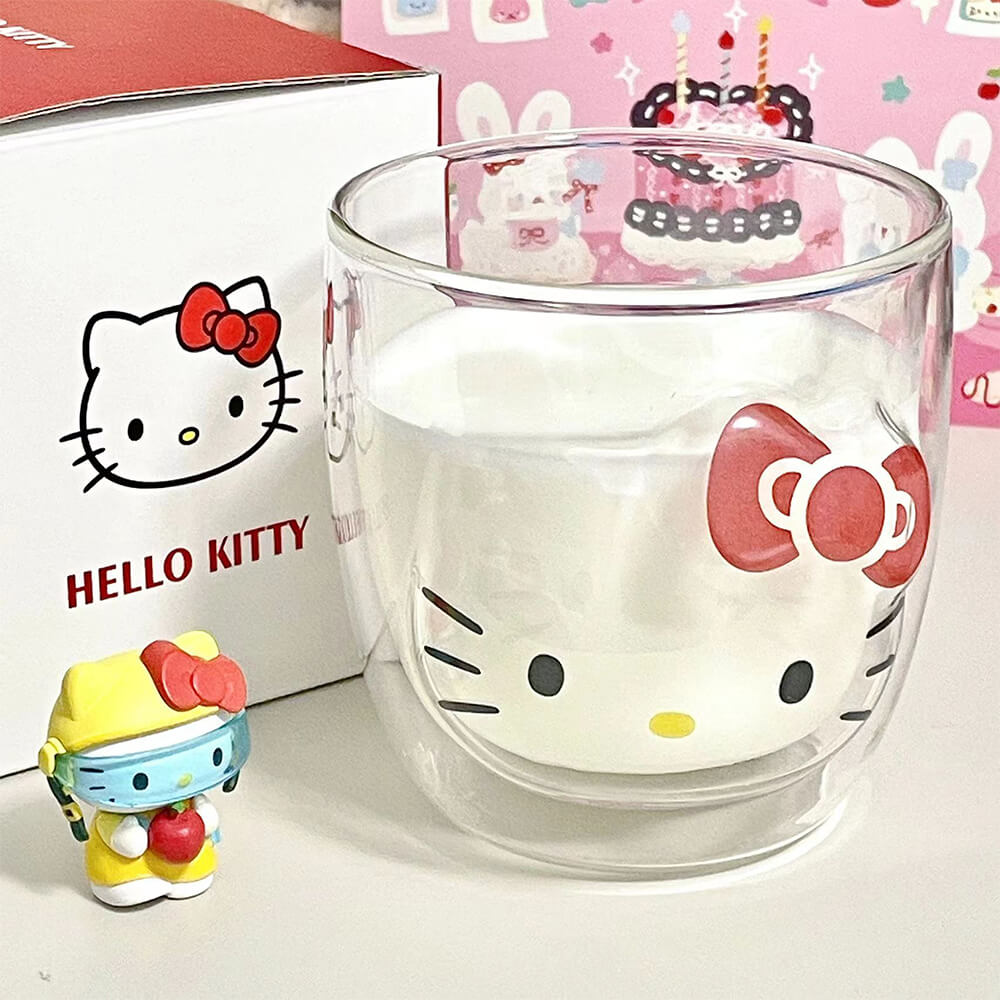 Sanrio-Double-Layer-Glass-Milk-Cup-hellokitty